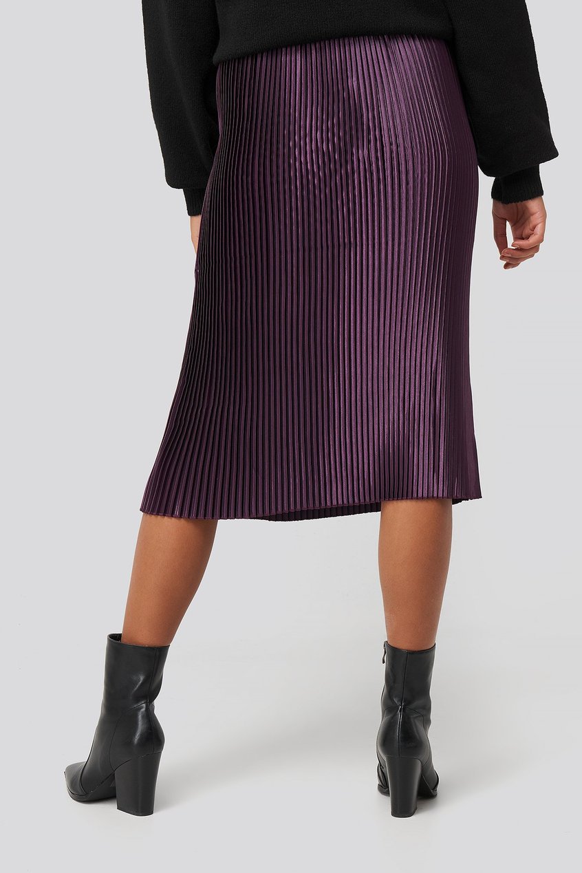 Jupes Jupe plissée | Shiny Pleated Skirt - BN65214