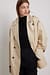 Short Double Button Trench Coat
