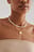 Short Pendant Detail Necklace