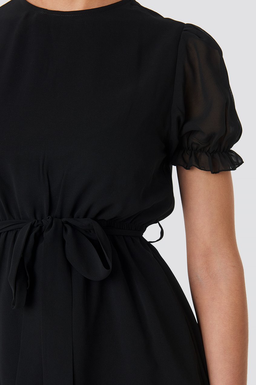 Robes Dresses | Short Sleeve Chiffon Dress - PT61601