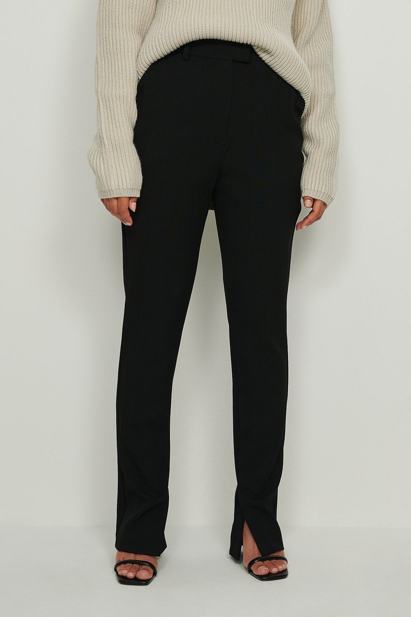 Pantalons Pantalon tailleur | Pantalon de costume ajusté à fente latérale recyclé - GJ84488