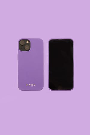 Purple Siliconen mobiel hoesje