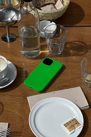 Lime Silicone Phone Case