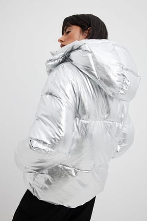Silver Silver Padded Jacket