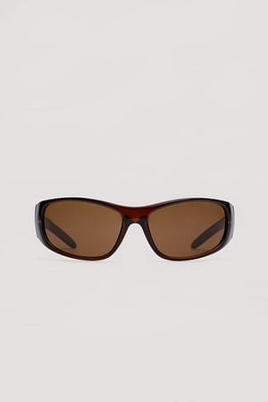 Brown Schmale, sportliche Sonnenbrille