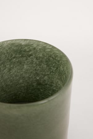 Green Candle Holder Small
