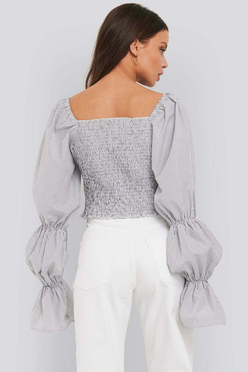 Chemises | Blouses Blouses | Smocked Cropped Top - EJ20905