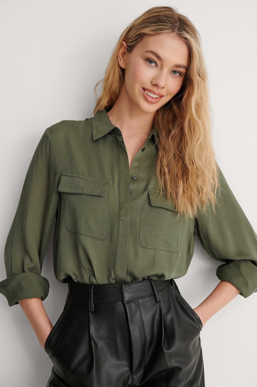 Hemden & Blusen Spring Offer | Soft Double Pocket Shirt - LO44801