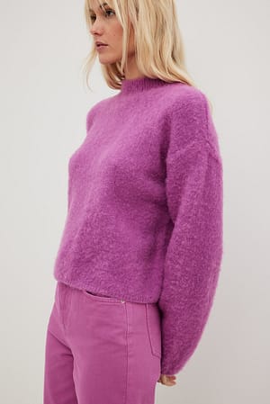 Pink Soft Knitted Sweater