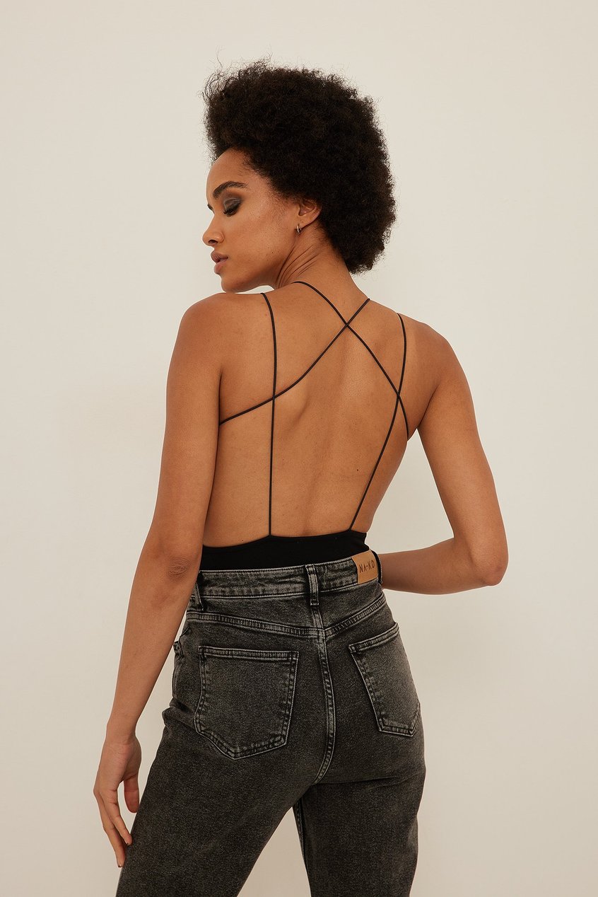 Tops Selected Items | Spaghetti Strap Detail Body - OH91588