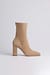 Squared Toe Soft Ankle Boots