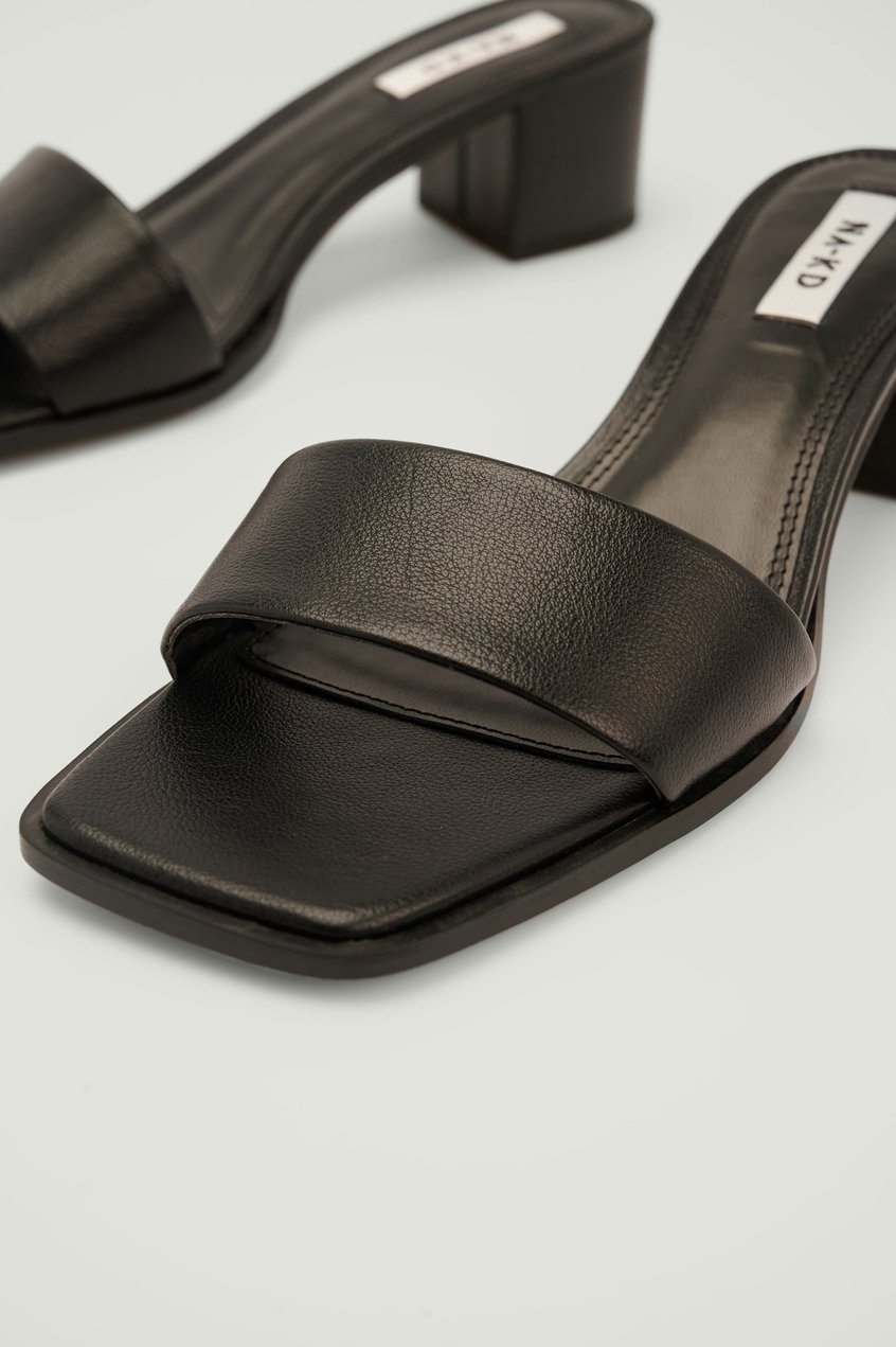 Schuhe Sandalen | Pantoletten Mit Blockabsatz - XD05473