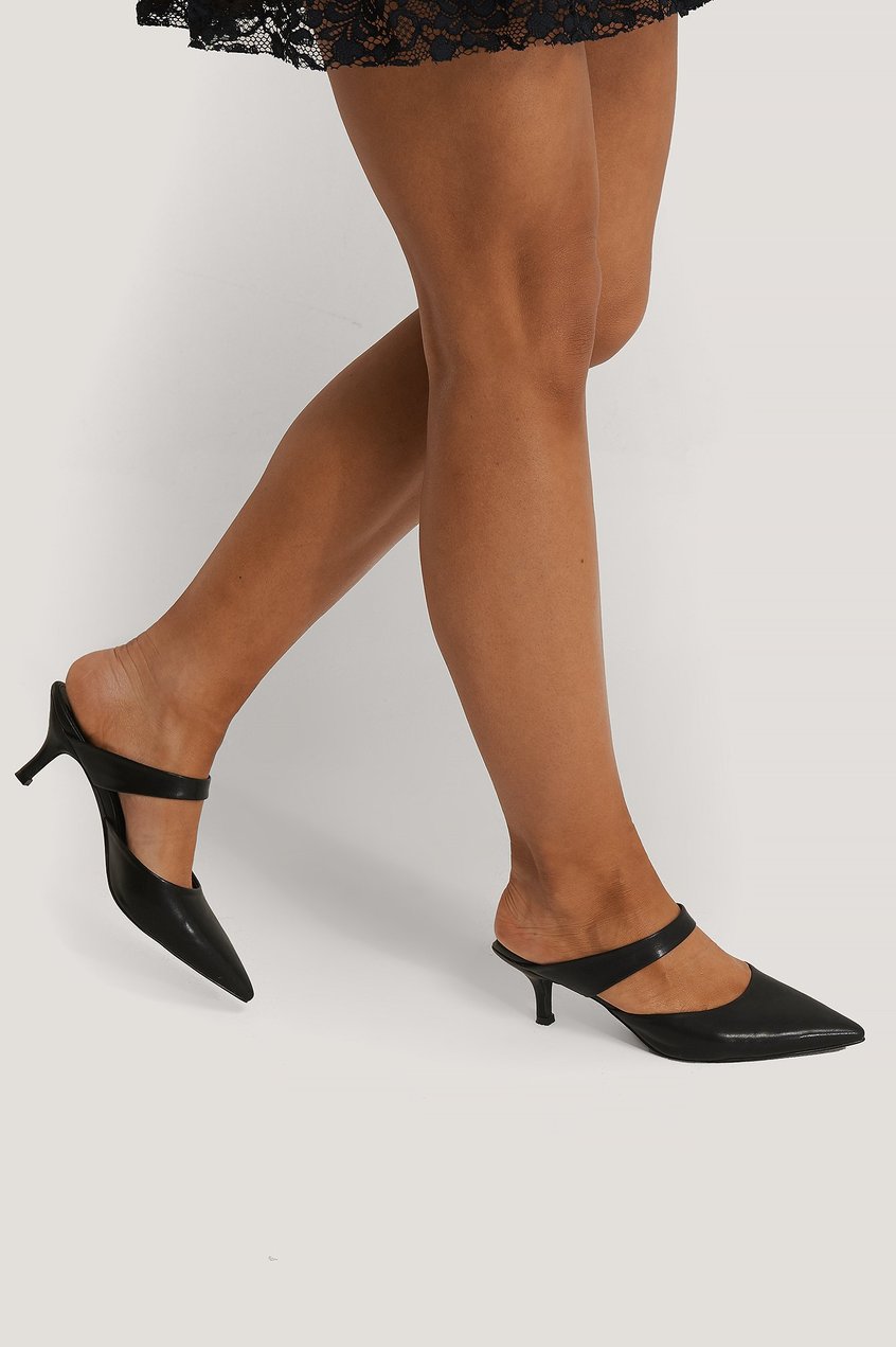 Zapatos Heels | Strap Detail Pointy Pumps - EI97783