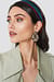 Structured Drop Back Earring