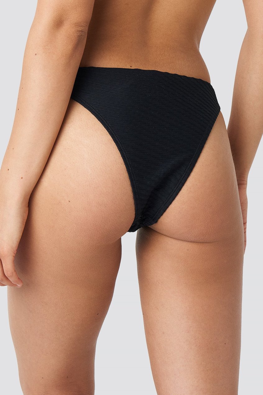 Schwimm & Strandbekleidung Bikini Unterteile | Structured High Cut Bikini Panty - YQ84032