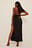 Structured Open Back Maxi Dress