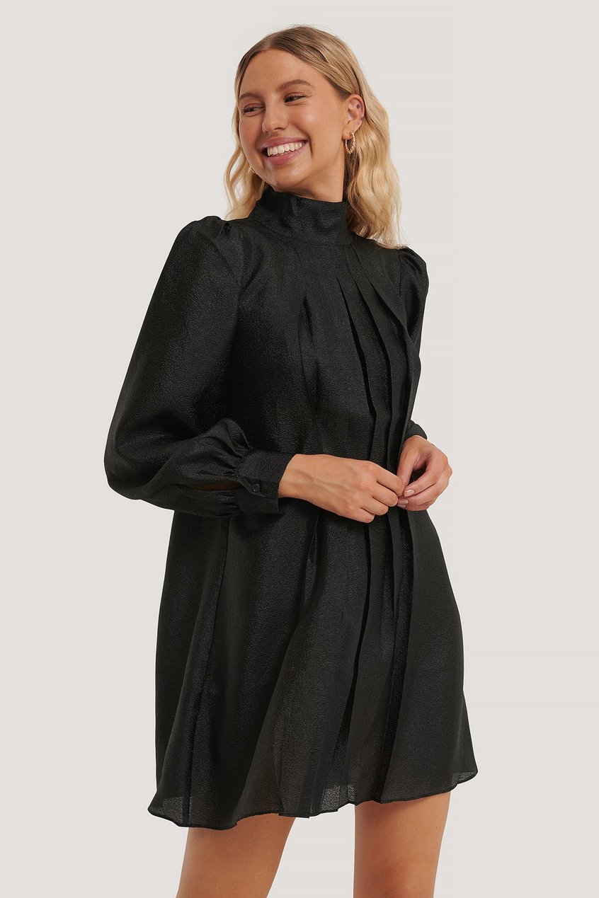 Kleider Cocktailkleider | Structured Organza Gathered Mini Dress - FB30054