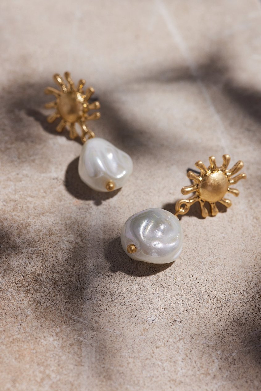 Accessoires Ohrringe | Sun Pearl Earrings - JQ86619