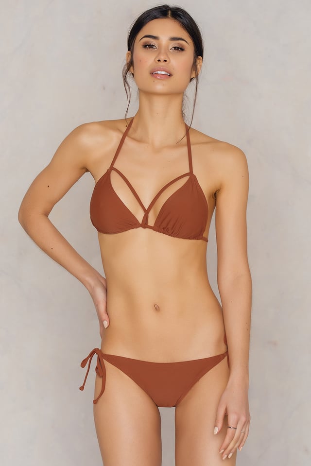 Triangle Panty Brown