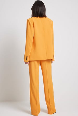 Orange Tailored Regular Blazer