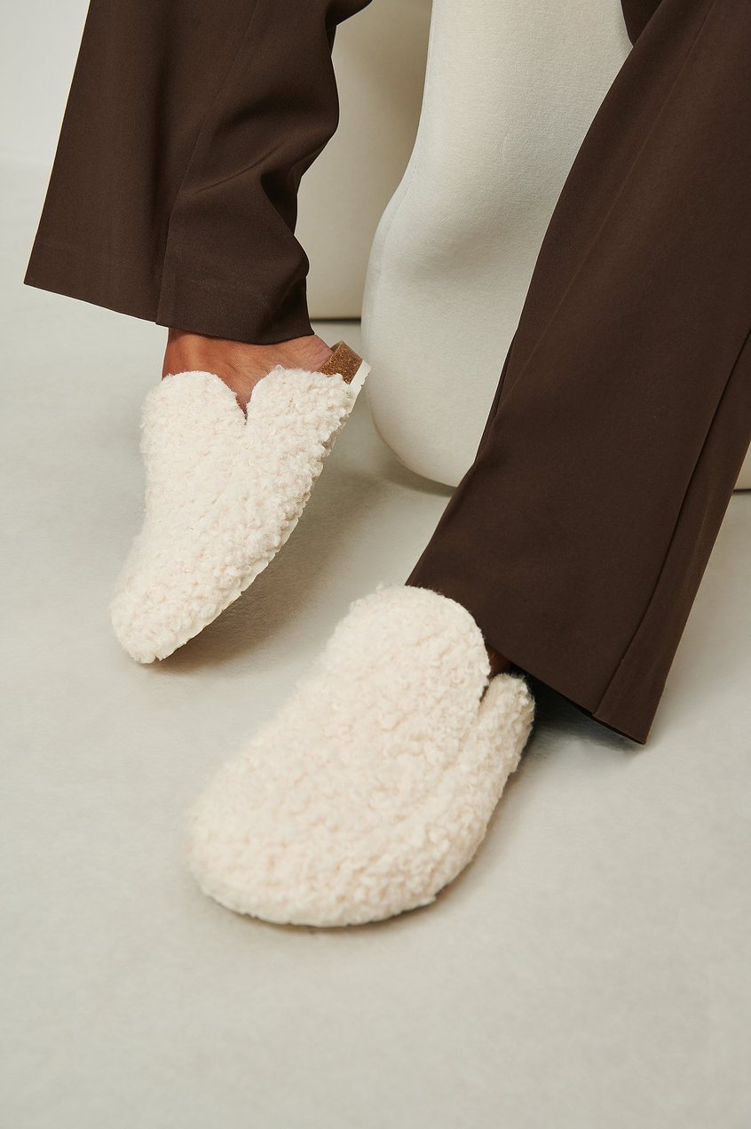 Schuhe Loafers | Teddy-Slippers - KX61041