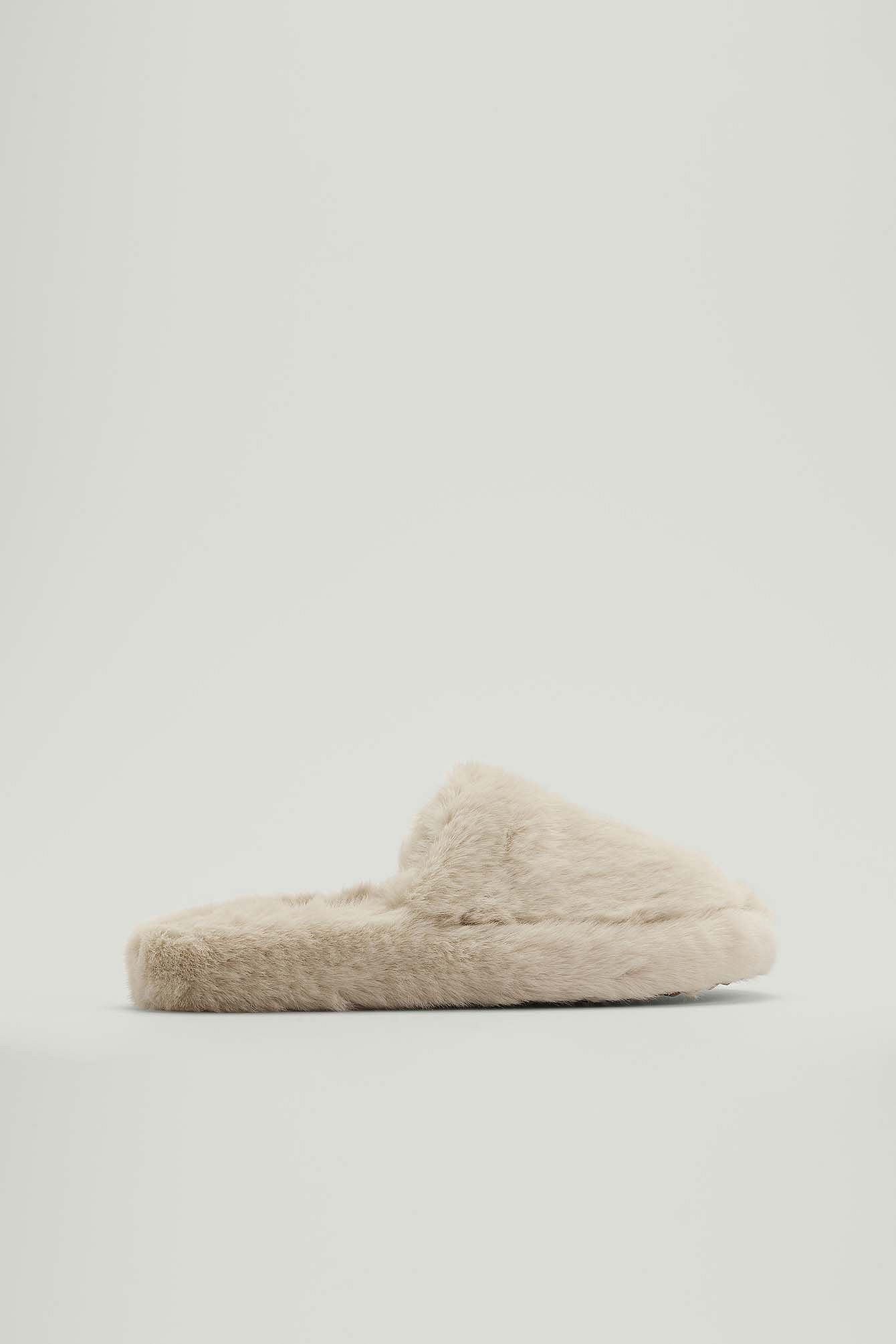 na-kd.com | Teddy slippers