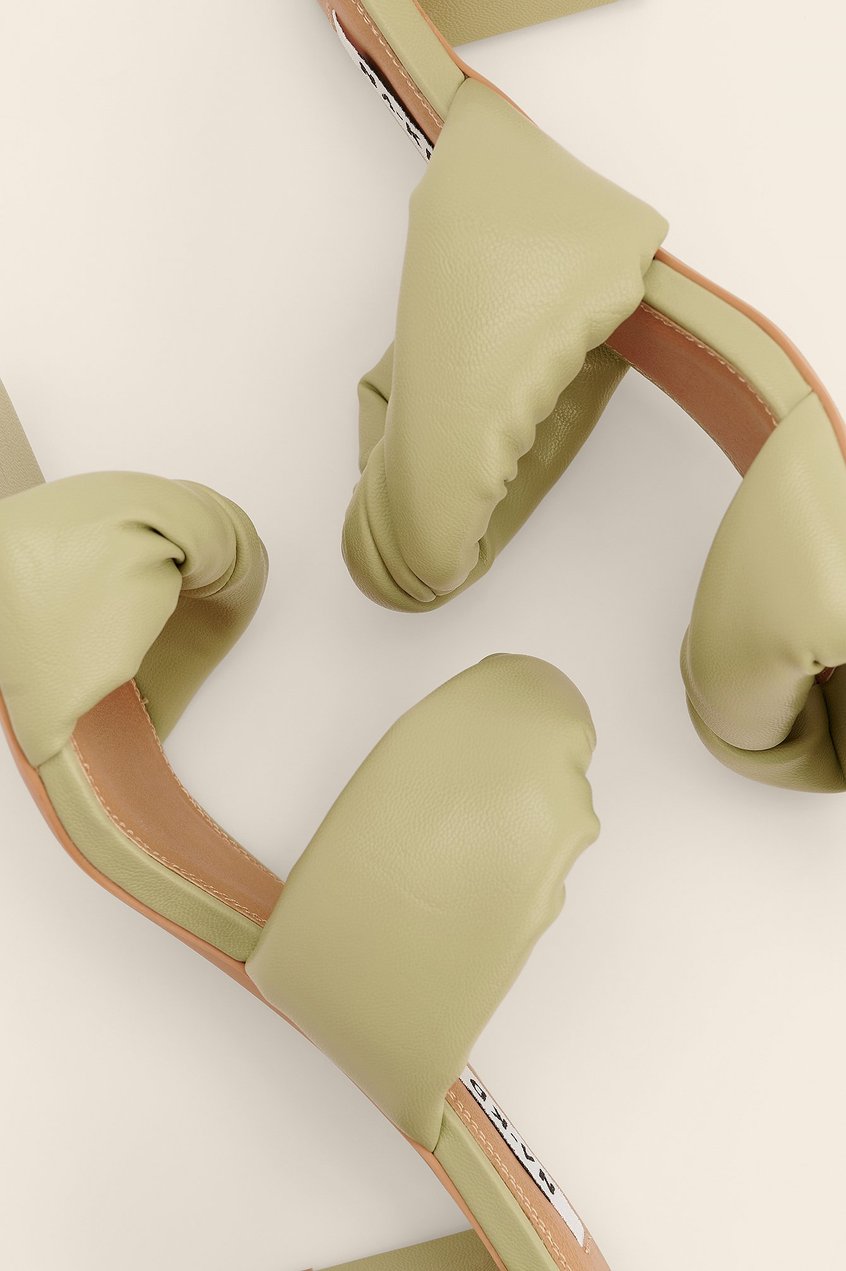 Chaussures Sandales à talons | Mules À Bout Carré Torsadé - VT25897