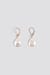 Uneven Rounded Fresh Water Pearl Earrings