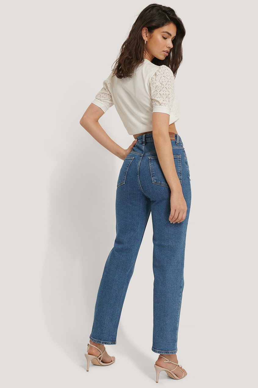 Jeans Jeans mit geradem Bein | Denim-Jeans Mit Geradem Bein - PB77097