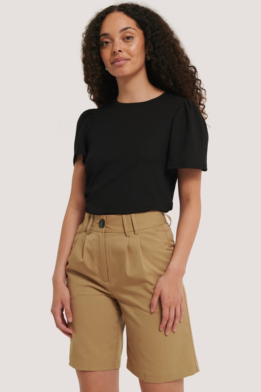 Shorts Shorts mit hoher Taille | Wide Bermuda Shorts - LL61817