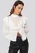 Wide Sleeve Frill Blouse