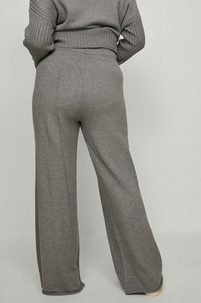 Pantalones Talla grandes | Pantalones de punto anchos - VZ72835