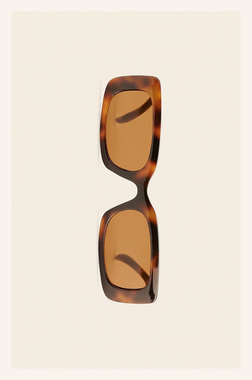 Reborn Collection Sonnenbrillen | Breite Recycelte Sonnenbrille im Retro-Look - WH48186