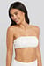 Wide Ribbed Bandeau Top