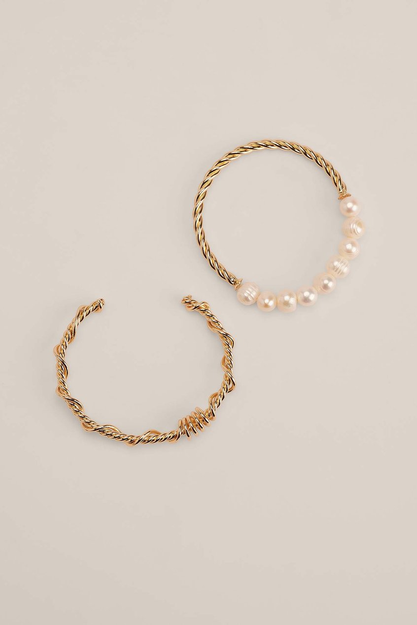 Accessoires Bracelets | Lot de deux bracelets en fil métallique - LE65760
