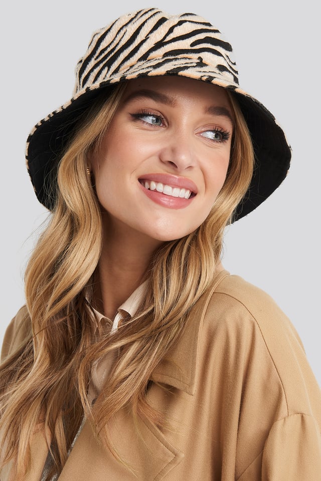Zebra Bucket Hat Zebra