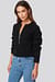 Zipper Front Knitted Sweater