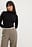 Long Sleeved Turtle Neck Top