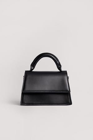 Black Mini sac à compartiments