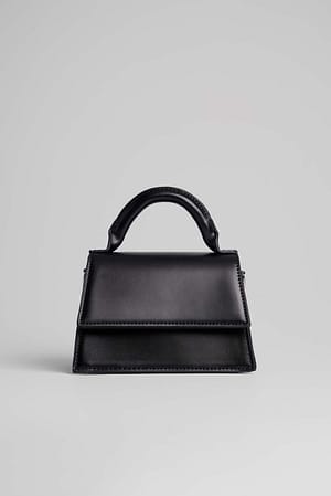 Black Mini Compartment Bag