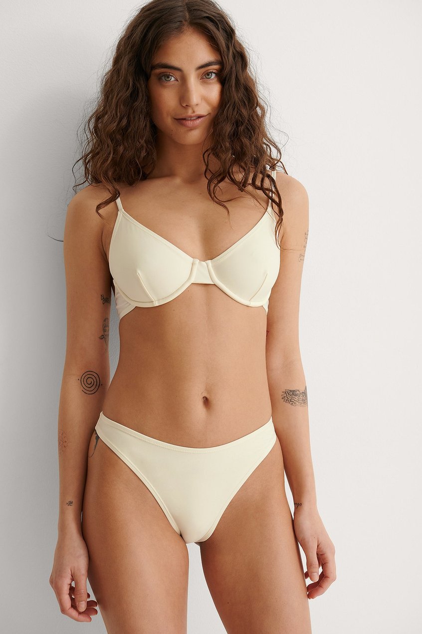 Reborn Collection Schwimm & Strandbekleidung | Recyceltes Bikini-Höschen mit hohem Schnitt - PL55144