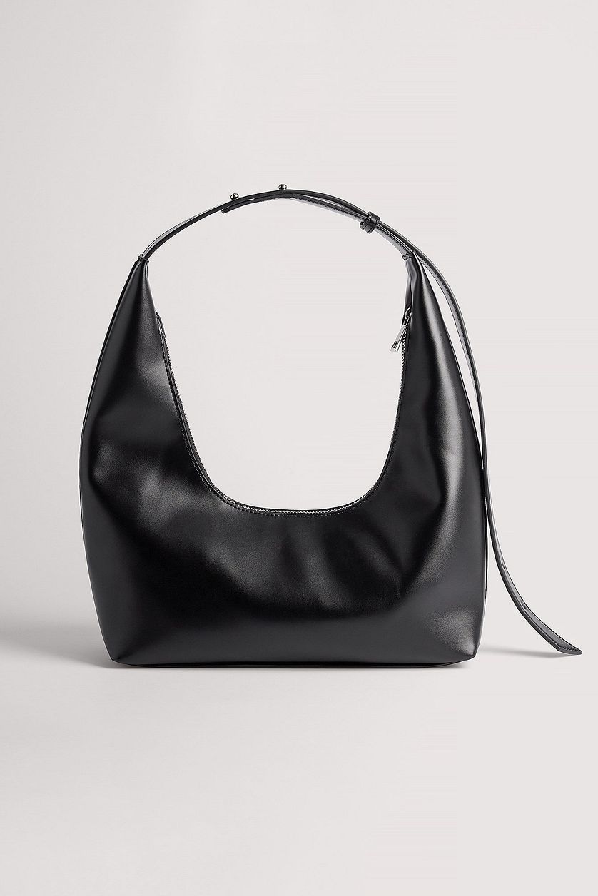 Black Oblong Shoulder Bag