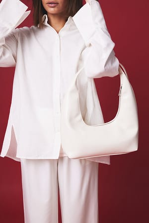 Offwhite Oblong Shoulder Bag