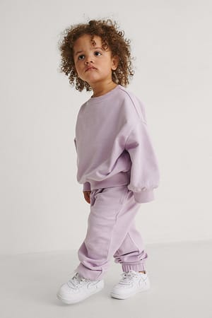 Violet Organic Basic Sweatpants