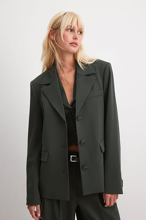 Dark Grey Oversized blazer