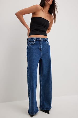 Medium Blue Oversize-Jeans