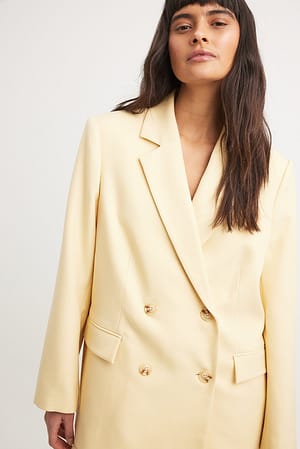 Butter Oversized Double Breasted Blazer