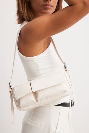 Offwhite Pocket Shoulder Bag
