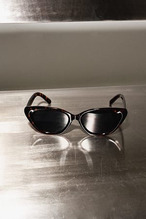 Tortois Spisse cateye-solbriller