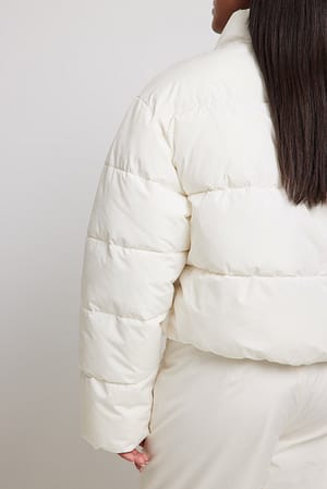 Quilted Detail Padded Jacket